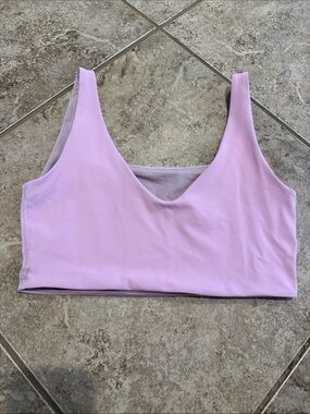 Lululemon Lilac V-Neck Bralette Top - Women